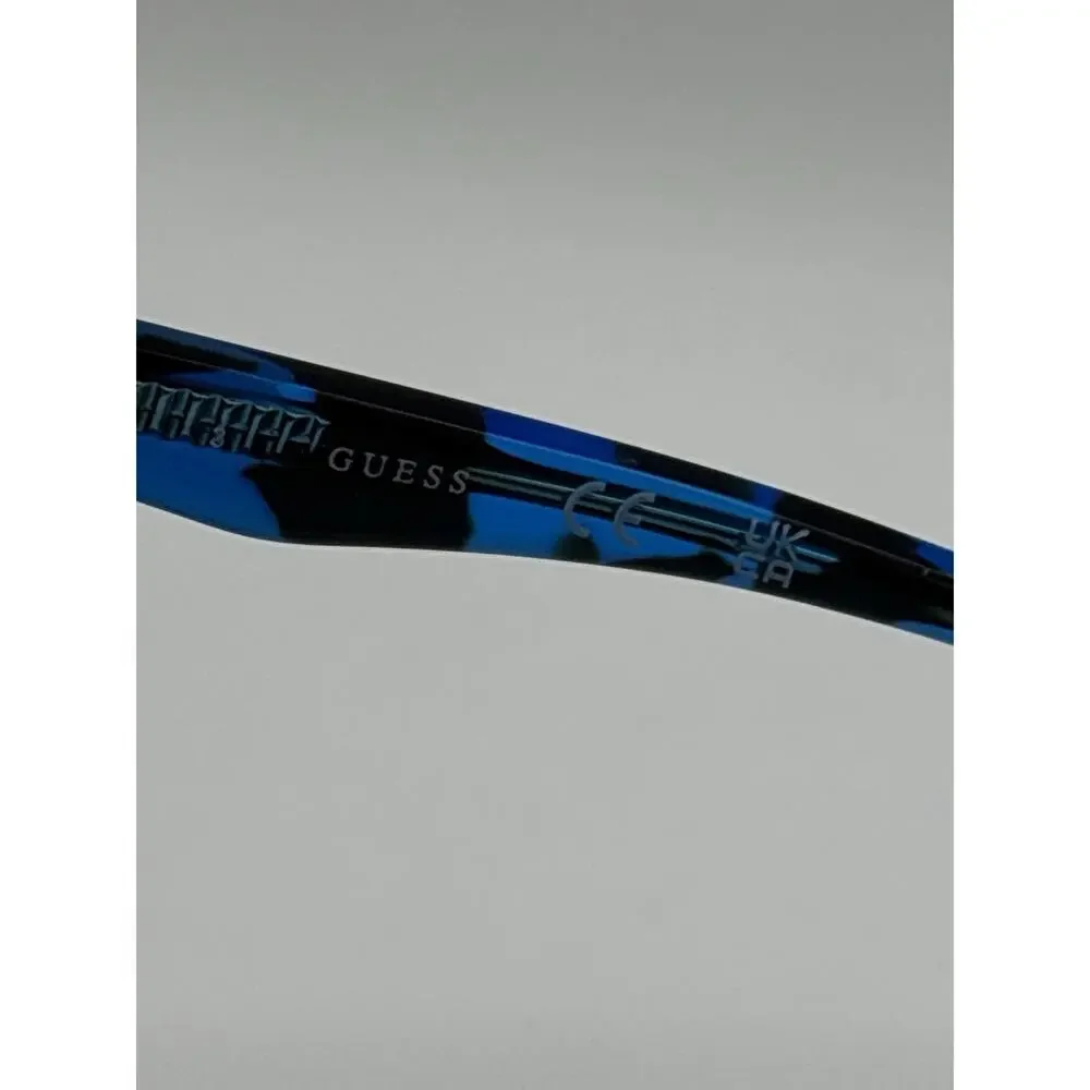 Guess GU9172-3 Black Blue Camo Eyeglass Frames 001 48-15-135 Optical